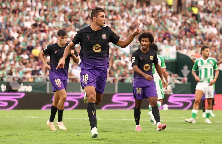 Rodri Hernández tekee ensimmäisen maalinsa FC Barcelonan paidassa